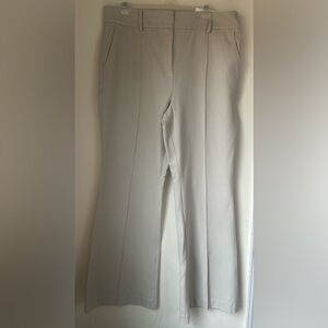 LOFT Women's Chic Cream Flare Pants